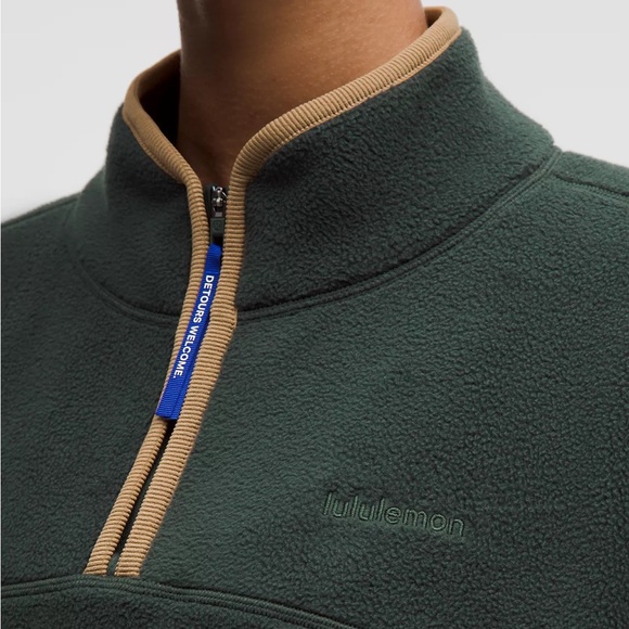 Tumbled Fleece Half-Zip Jacket - Picture 3 of 8